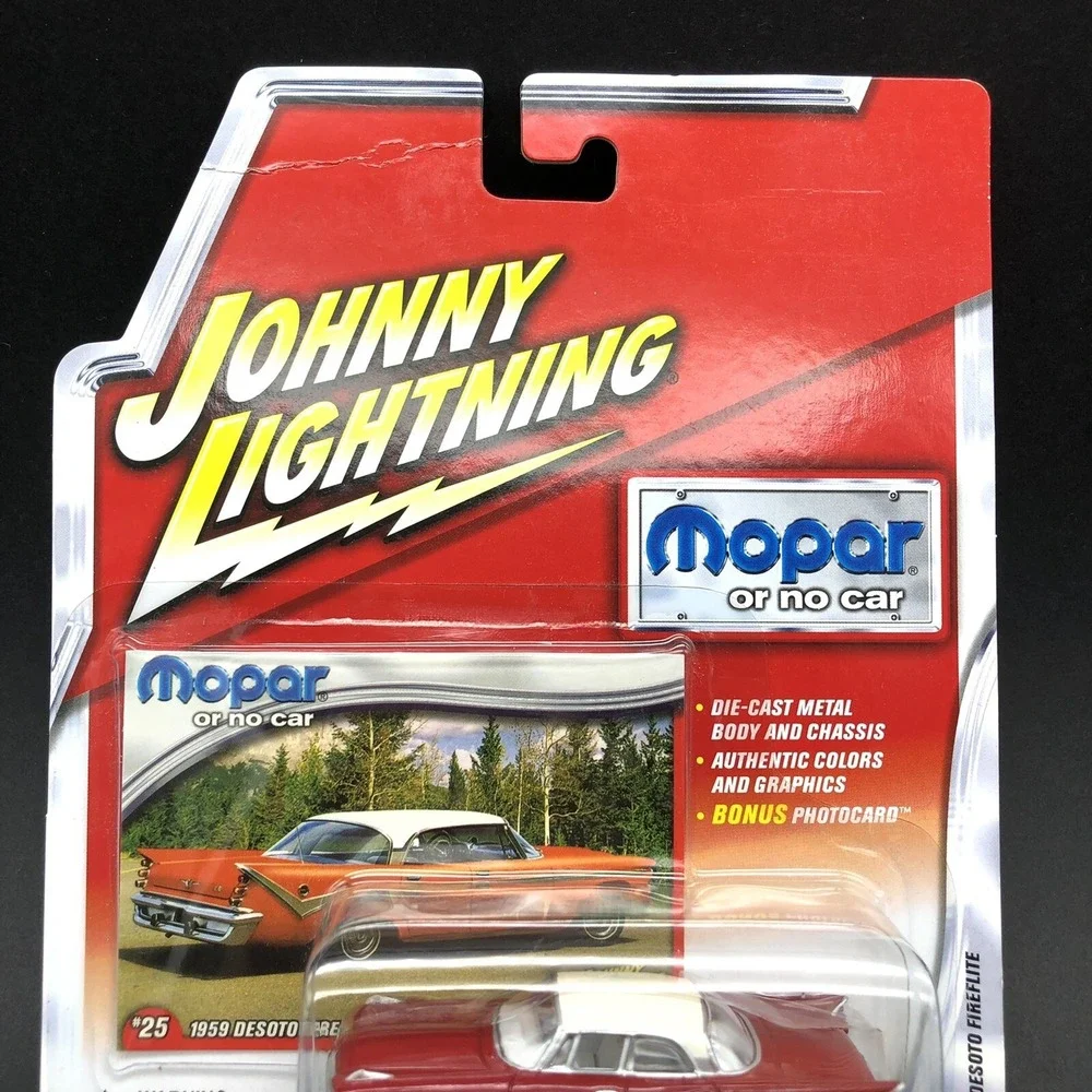 Johnny Lightning Mopar‎ White Lightning 1959 Desoto Fireflite Chase Diecast 1/64